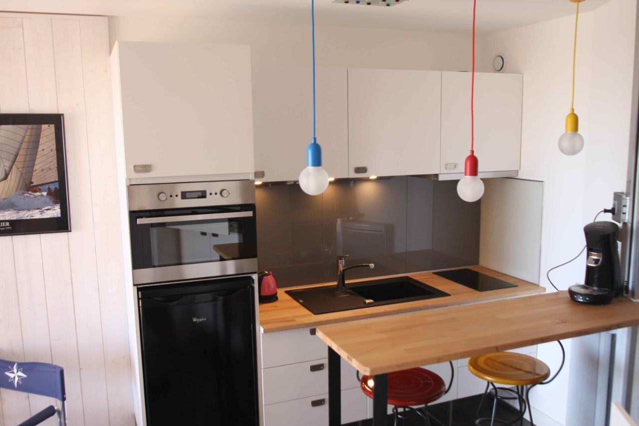 Studio vue mer et Cap Canet-en-Roussillon Eksteriør billede