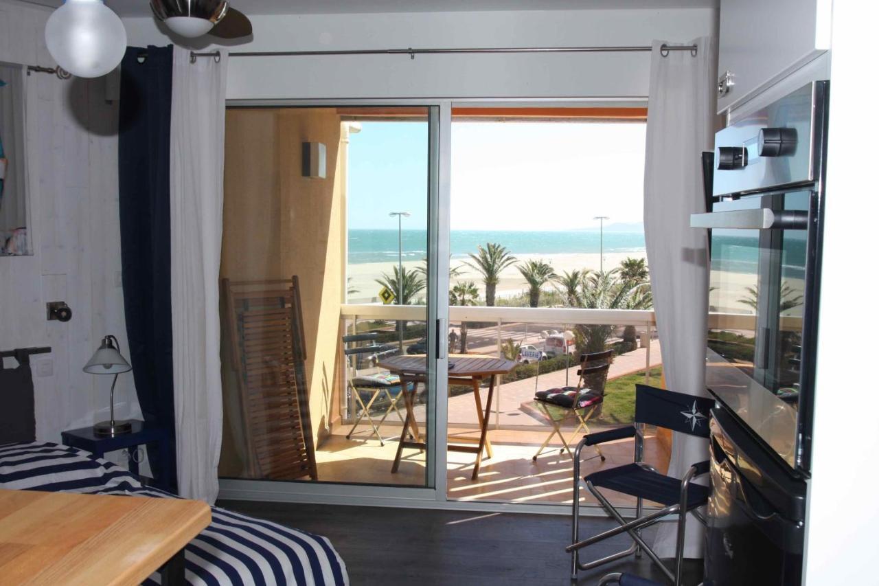 Studio vue mer et Cap Canet-en-Roussillon Eksteriør billede